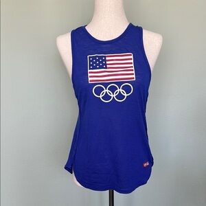 Blue Olympic USA Tank Top